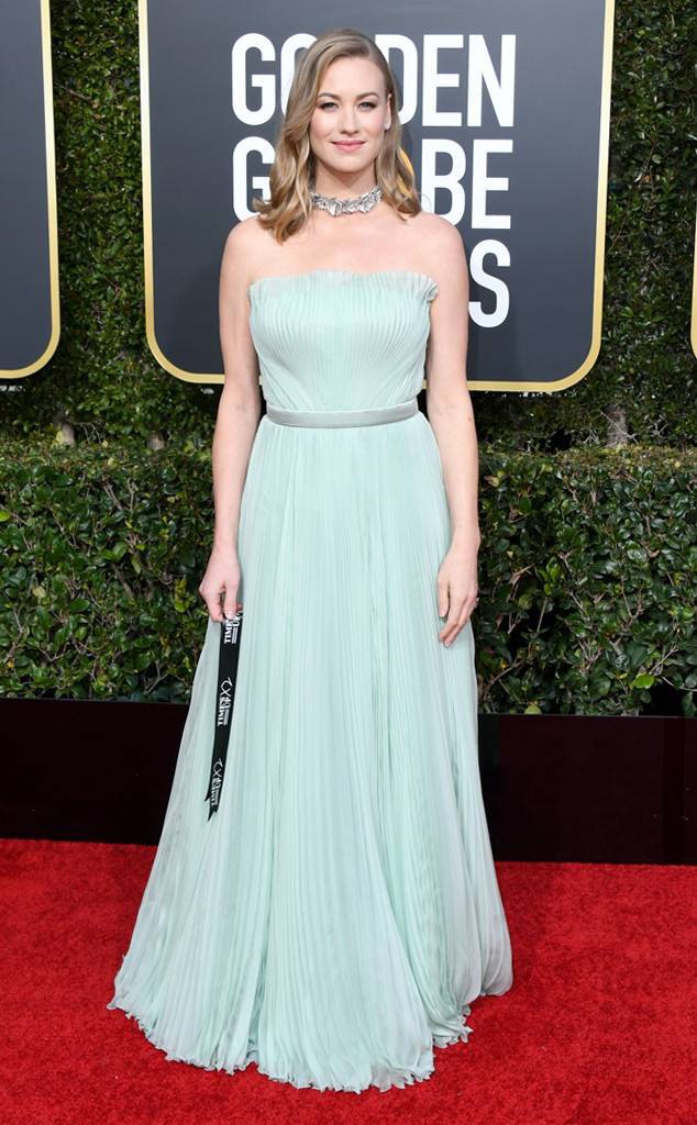 YVONNE STRAHOVSKI at the 2019 Golden Globes Red Carpet Dresses: Dresses Ideas,  Strahovski,  Bet Award,  Red Carpet Dresses,  Award Functions,  Golden  