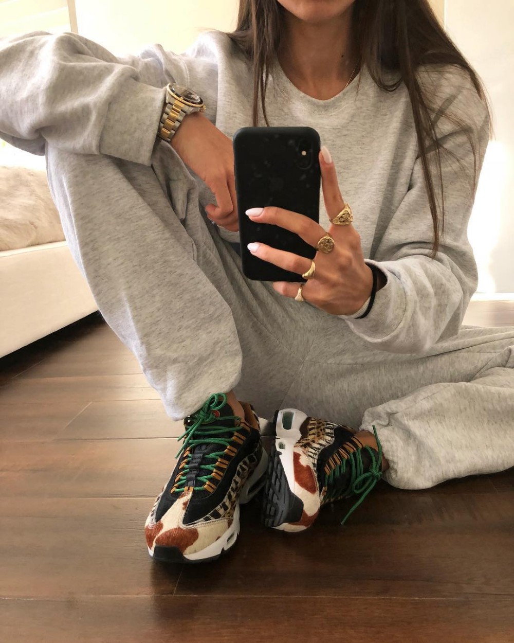 Emily oberg in sweats, Adidas Yeezy: Adidas Yeezy,  Sweatpants Outfits  