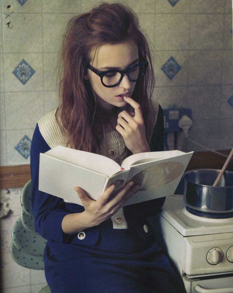 Girls pics with books, Divergent Trilogy: Nerdy Glasses  