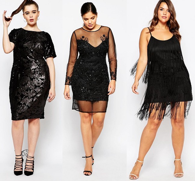30 Plus-Size New Year's Eve Dresses - Shapely Chic Sheri - Plus Size Fashion Blog for Curvy Women Wonderful Cocktail Outfit For Plus Size Women: Plus size outfit,  Cute Cocktail Dress,  Plus Size Party Outfits,  Cocktail Party Plus-Size  