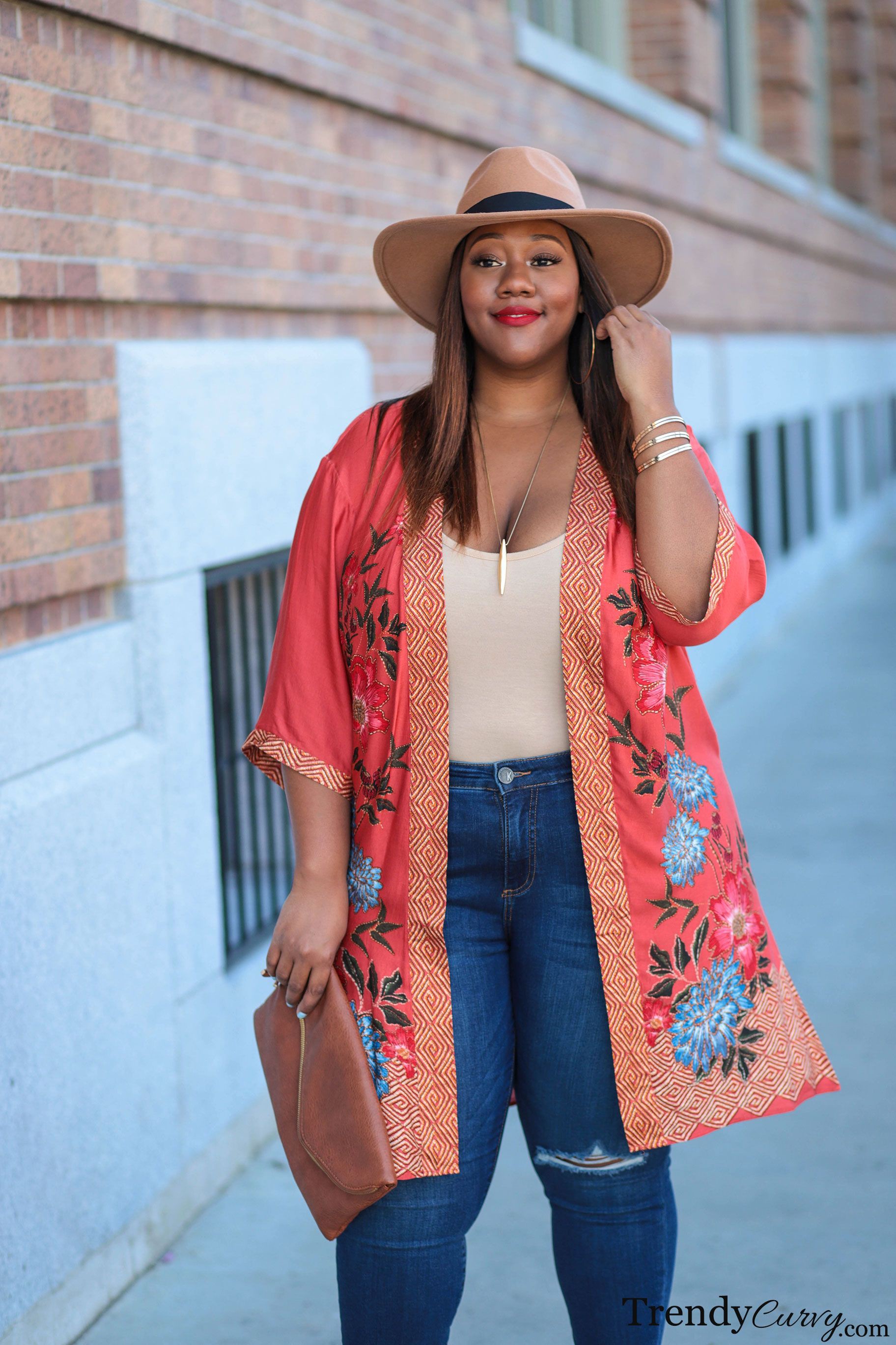 Trendy Outfit Inspiration | Plus Size Kimono Outfit | Cute Kimono Attire, Kimono Outfit