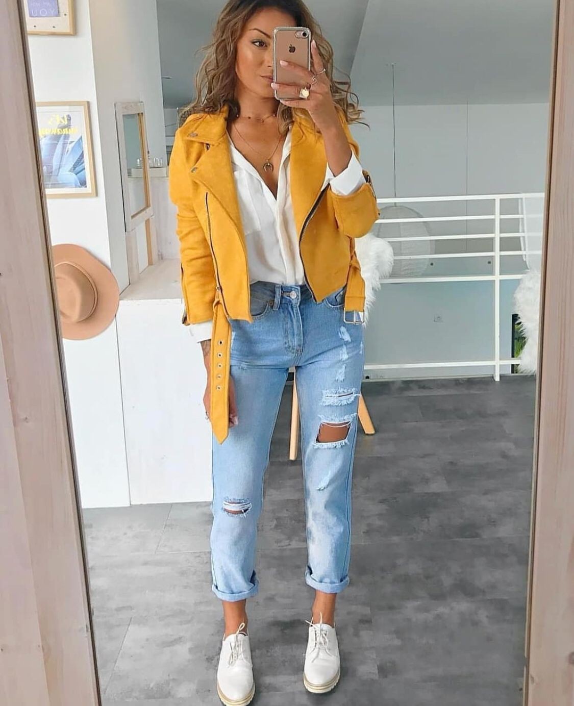 Must check these yellow jacket combinations, Casual wear: Casual Outfits,  Crop top,  winter outfits,  yellow top,  Yellow Jacket,  Boxy Jacket  