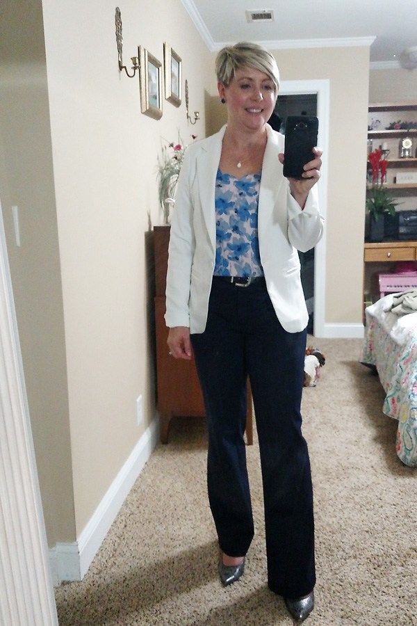 White Blazer Outfit: Blazer Outfit  