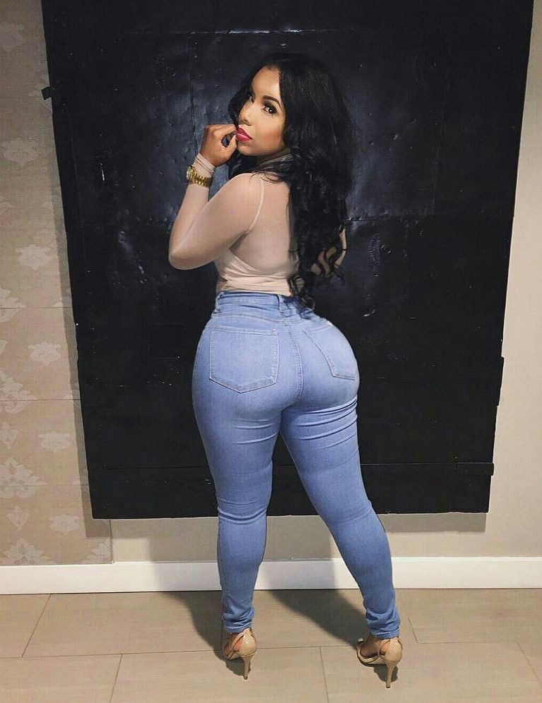 Sexy Black Girls With Jeans Black Girls In Tight Jeans Backless 