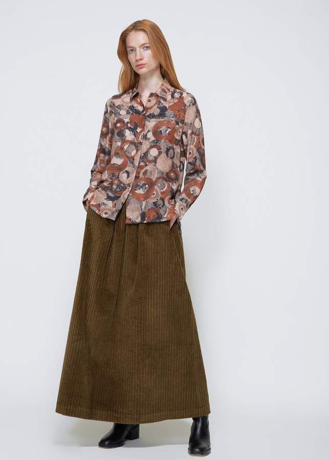Wide wale corduroy skirts, Free People: Skirt Outfits  