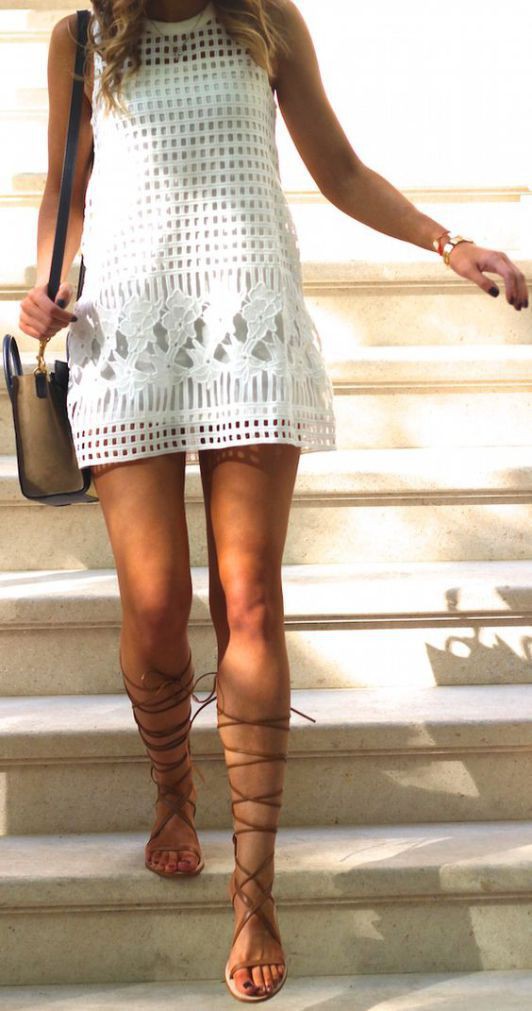 Lace up sandals with dress | Gladiator Sandals Outfit | Casual wear,  Gladiator Sandals Dresses, Maxi dress