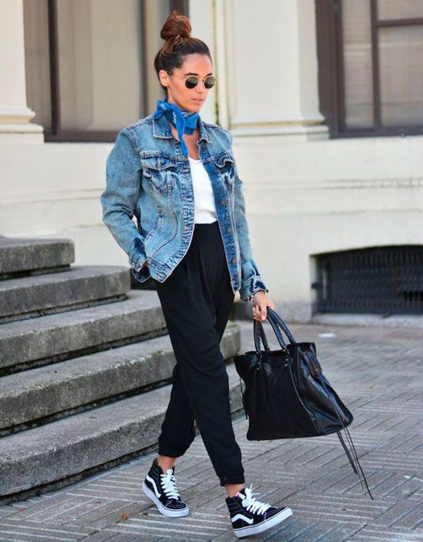 denim jacket outfit girls