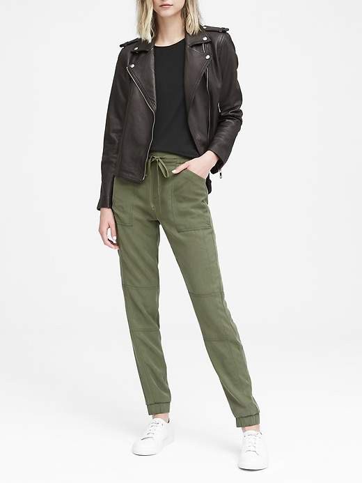 Fashion model tips for fashion model, Cargo pants: cargo pants,  Leather jacket,  Flight jacket,  Joggers Outfit  