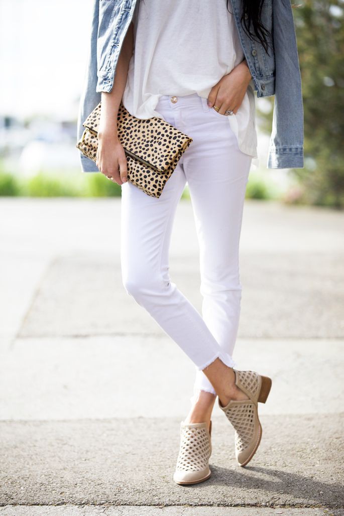 Outfits With White Denim, Jeffrey Campbell, Free People: Jeffrey Campbell,  Casual Outfits,  White Denim Outfits  