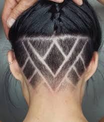 Check out these looks of undercut women designs, Long hair: Long hair,  Hair Color Ideas,  Hairstyle Ideas,  Bob Hairstyles,  Black hair,  Undercut Design  