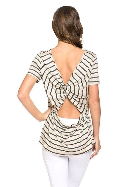 Open Back Shirt Outfits, Open Back Shirt, Backless dress: Backless dress,  Scoop neck,  Top Outfits  