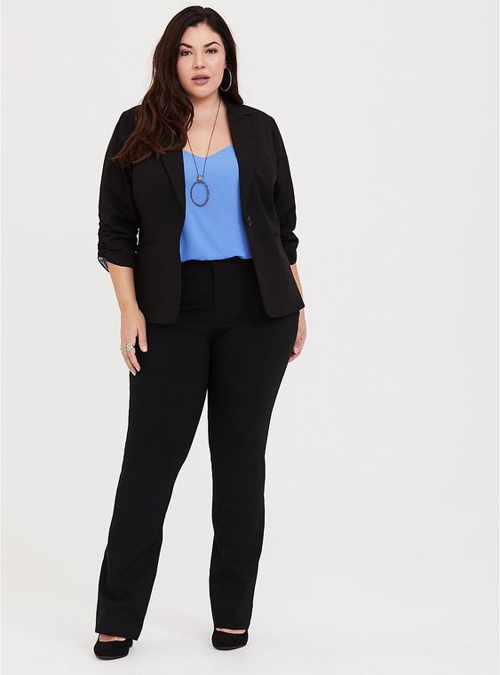 Plus Size Women's Work Wear: Plus Size Work Outfits,  Business casual,  Plus-Size Interview Dress,  Interview Outfit  
