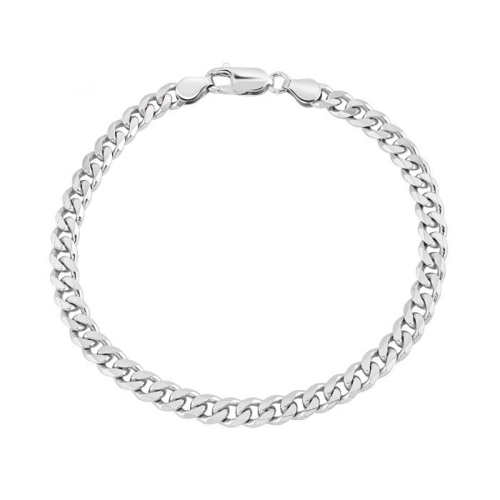 Sterling Silver 5.4mm Diamond Cut Curb Link Bracelet £29.00: Curb Bracelet,  Diamond Cut Curb Link Bracelet,  bracelet  