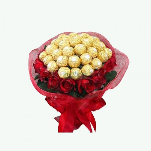 Deep Love Chocolate Bouquet: 