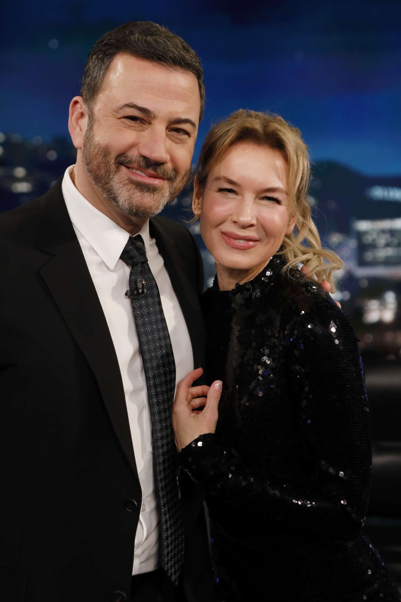 Renee Zellweger – on Jimmy Kimmel Live in Hollywood: celebrity pictures,  Hollywood,  hot celebrity  