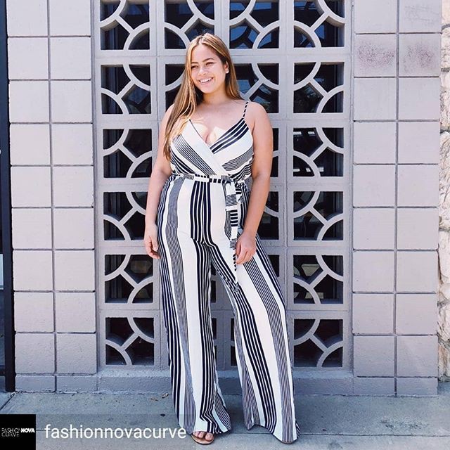Cute Fat Person Jumpsuit Attire For Plus Size Mature Women: Cute Chubby Girl Outfits,  Plus Size Jumpsuit Clothing,  Trendy Jumpsuit Outfit,  Casual Jumpsuit Outfit,  Jumpsuit For Chubby Girl  