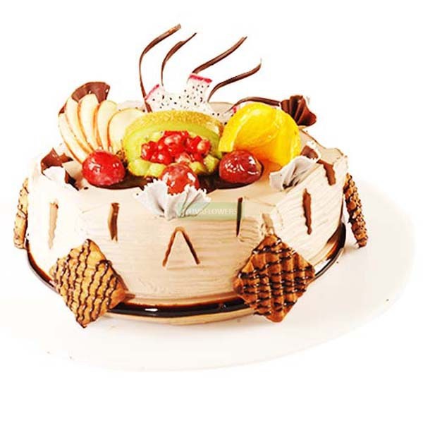 Fruity Chocolate Cake: 