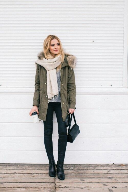 outfit parka