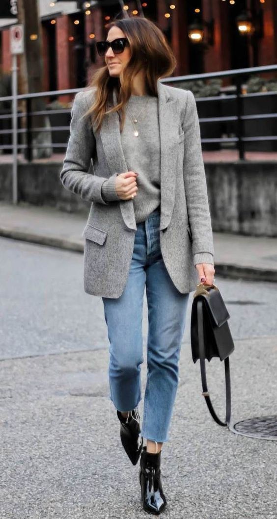 Outfit ideas office outfit jeans | Women Business Casual Fashion | Casual  wear, Street fashion,