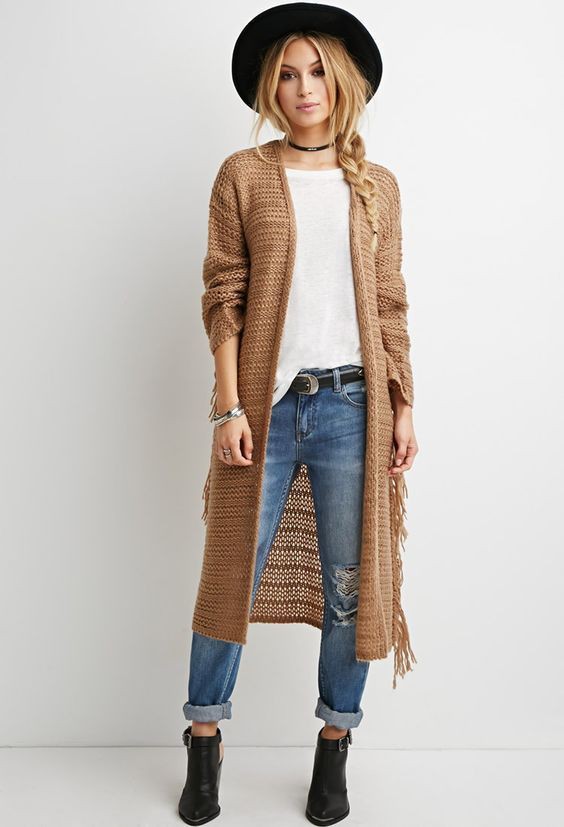 Outfit boho: Casual Outfits,  Boho Dress,  Brown And Beige Outfit  