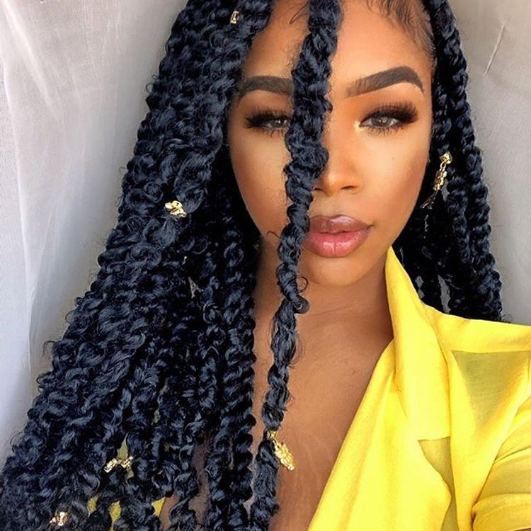 Lookbook fashion with braid: Long hair,  Jheri Curl,  Crochet braids,  Box braids,  Braided Hairstyles,  Synthetic dreads,  Black hair  