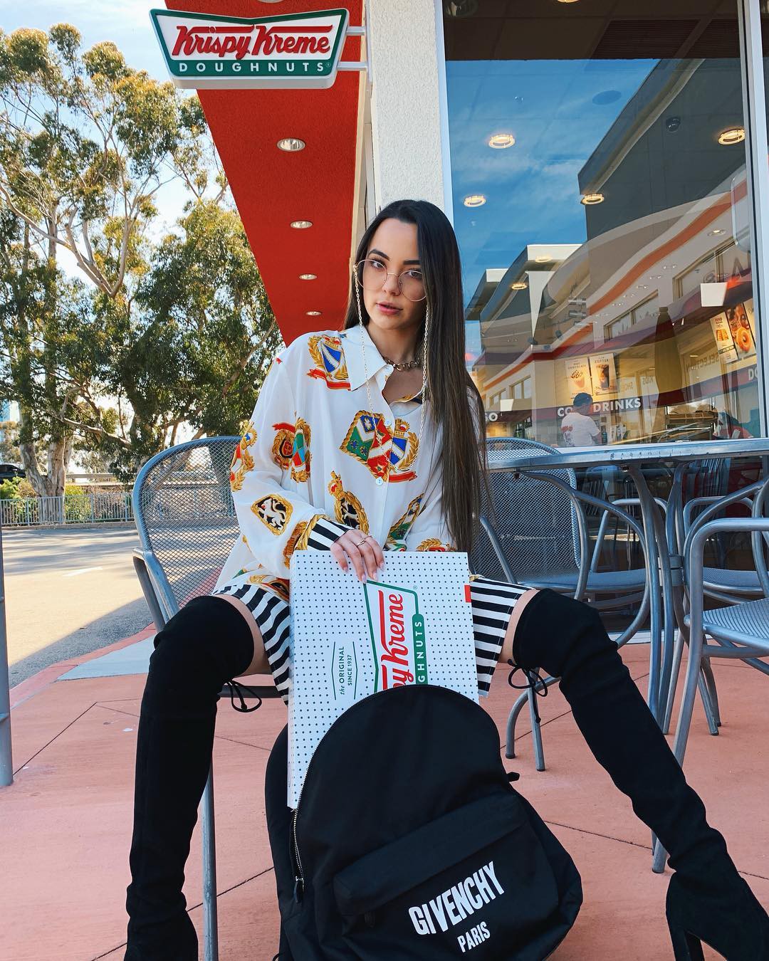 Vanessa Merrell, recreation, vacation, sitting: TikTok Star Vanessa Merrell  