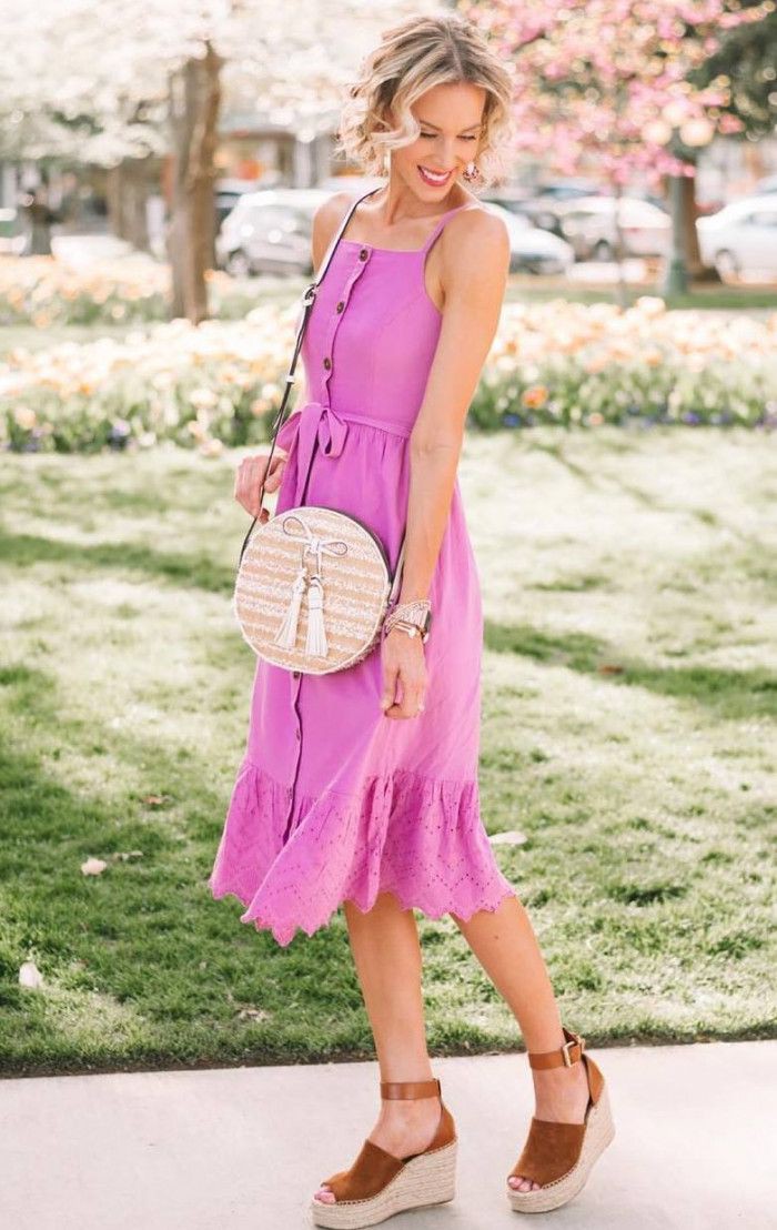 Magenta and purple colour ideas with cocktail dress, dress handbag, sandal, shoe: Cocktail Dresses,  Street Style  