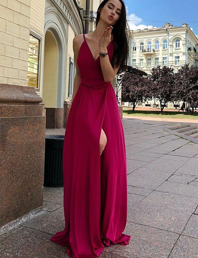 Pink and red classy outfit with bridesmaid dress, evening gown, gown, formal wear, ball gown: Evening gown,  Bridesmaid dress,  Ball gown,  fashion model,  Prom Dresses,  Pink And Red Outfit,  Red Gown  