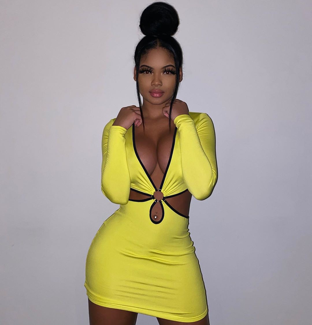 yellow matching dress with dress, best photoshoot ideas, Hot Model Wallpaper: yellow outfit,  Instagram girls  