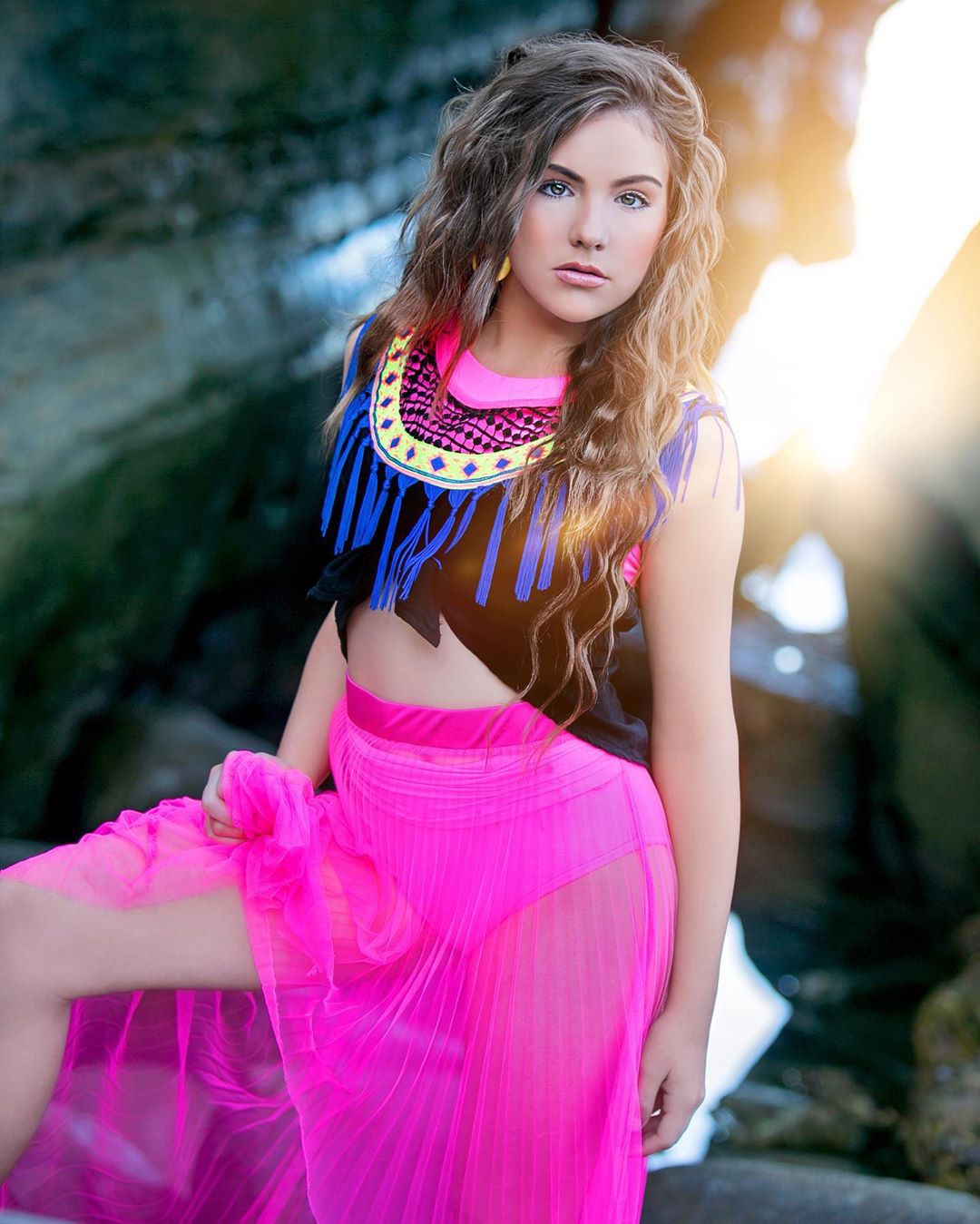 Piper Rockelle Hottest Model In World, fashion ideas, fashion model: Magenta And Pink Outfit,  Piper Rockelle Instagram  