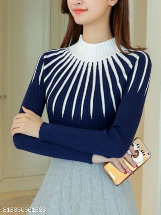 Black and blue blouse, shirt, top: Black And Blue Outfit,  Women Dress Outfit  
