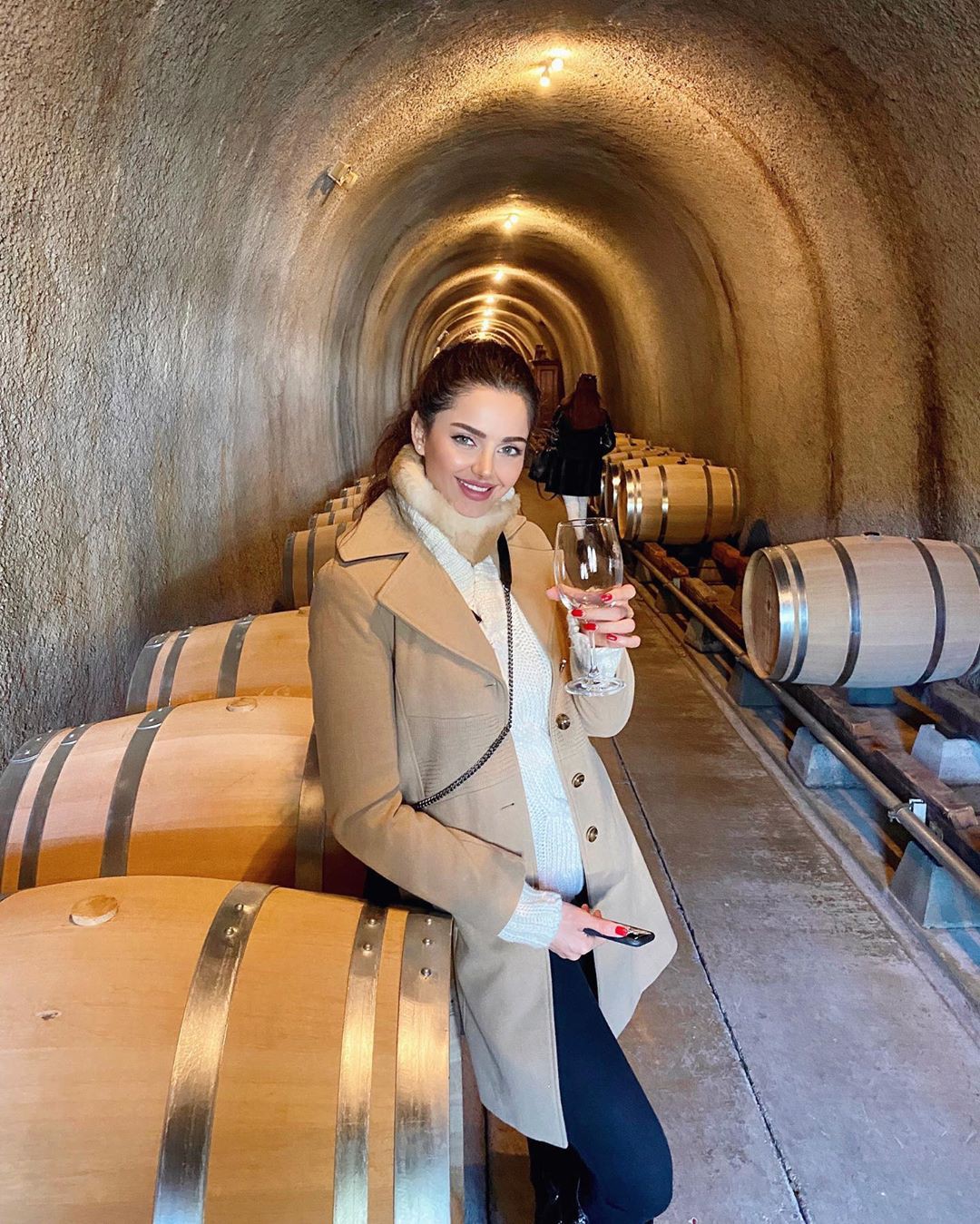 Mahlagha Jaberi, infrastructure, winemaker, winery: Mahlagha Jaberi Instagram  