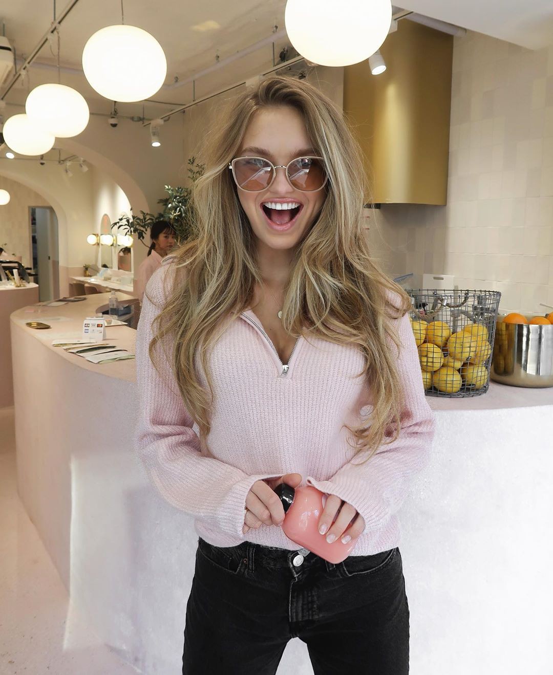 Romee Strijd blond hairs pic, Haircuts, eyewear: Blonde Hair,  Instagram girls,  Cute Instagram Girls  