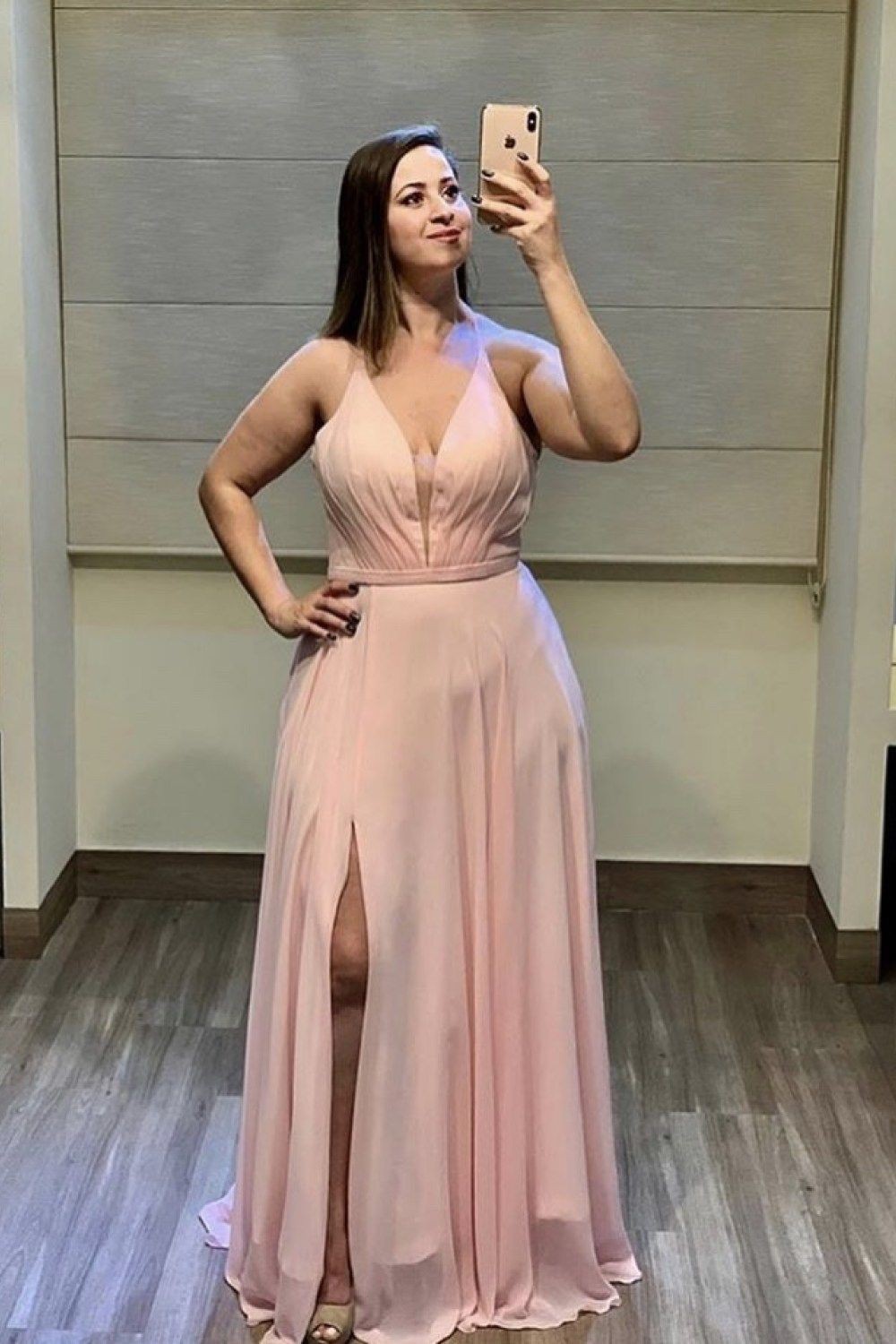 Pink outfit with bridal party dress, cocktail dress, wedding dress: Cocktail Dresses,  Wedding dress,  fashion model,  Bridal Party Dress,  Pink Outfit,  Curvy Prom Dresses  