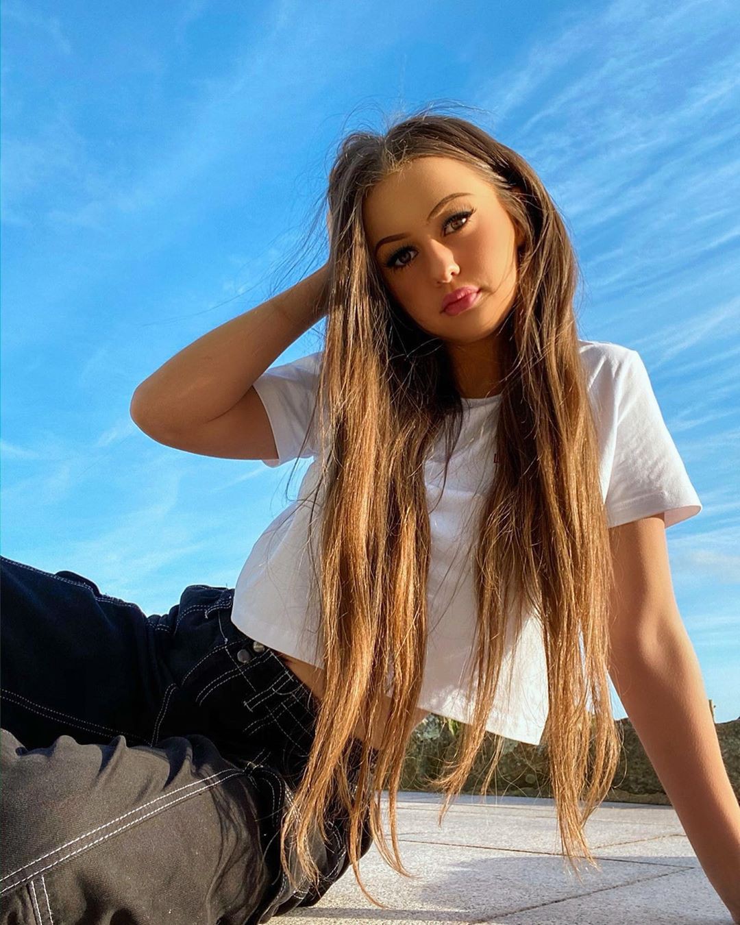 Holly Horne instagram photoshoot, blond hairstyle, Easy Long Hairstyles: Long hair,  Brown hair,  Blonde Hair,  Hot Model,  Hairstyle Ideas,  Cute Instagram Girls,  Holly Horne TikTok  