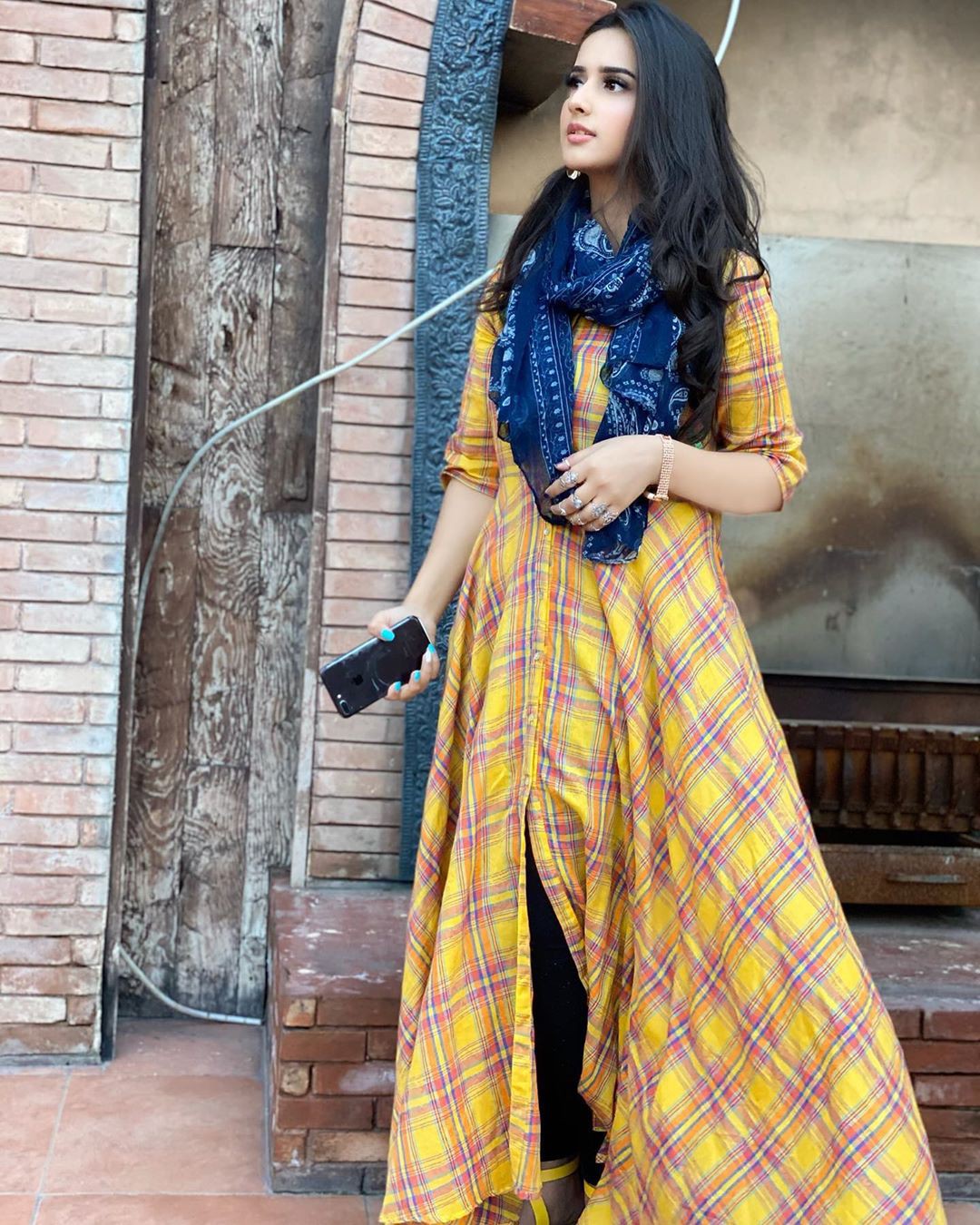 yellow outfit ideas with dress, wardrobe ideas, street fashion: yellow outfit,  Formal wear,  Alishbah Anjum Instagram  