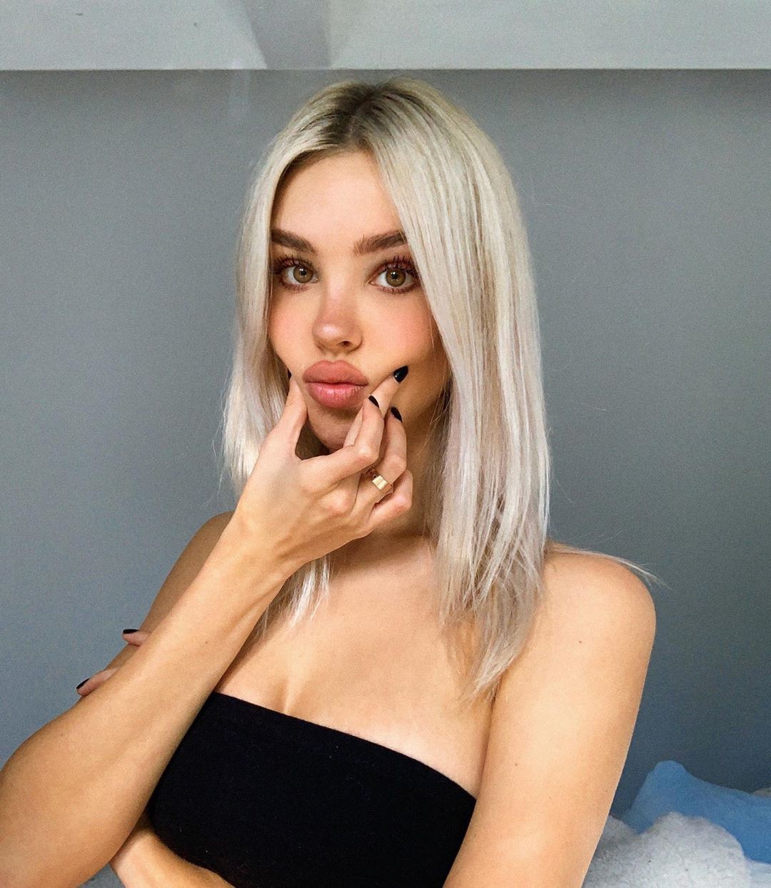 Maria Domark blond hairs pic, Cute Girls Face Instagram, Lips Smile: Blonde Hair,  Hot Model,  Hairstyle Ideas,  Cute Instagram Girls,  Selfie Poses For Girls  