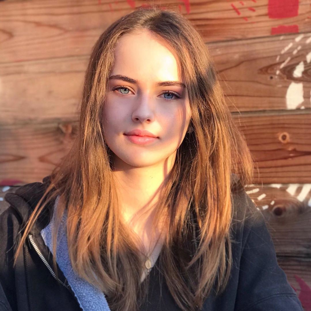 Kristina Pimenova blond hairstyle, Face Makeup, Lips Smile: Long hair,  Brown hair,  Layered hair,  Blonde Hair,  Hairstyle Ideas,  Cute Girls Instagram,  Cute Instagram Girls,  Kristina Pimenova Pics  