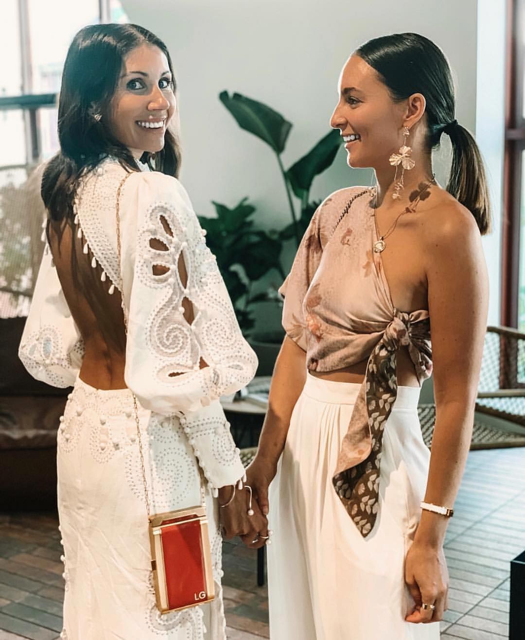 All The Dresses | Australia on Instagram: “Zimmermann ‘Ninety-Six Ric Rac Dress’ spotted on the gorgeous @lissygraham available for hire for your next event! Find this dress and over…” | Summer Outfit Ideas 2020: Dresses Ideas,  Outfit Ideas,  summer outfits,  Instagram  