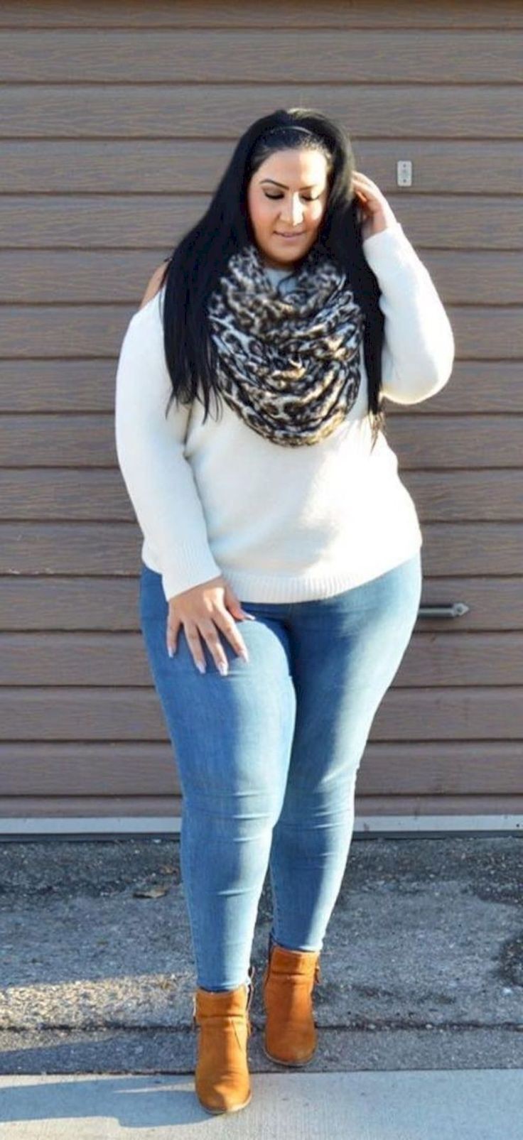 Winter outfits for plus size ladies
