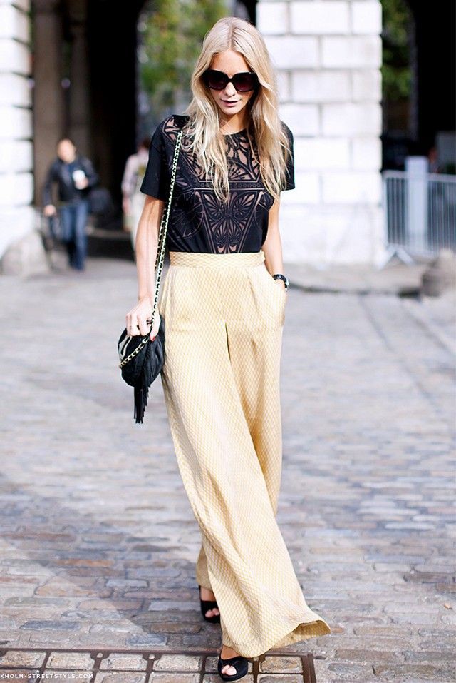 Wedding guest pants outfit ideas