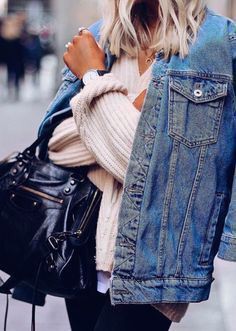 Clothing ideas with jean jacket, jacket, jeans | Dress With Jean Jacket ...