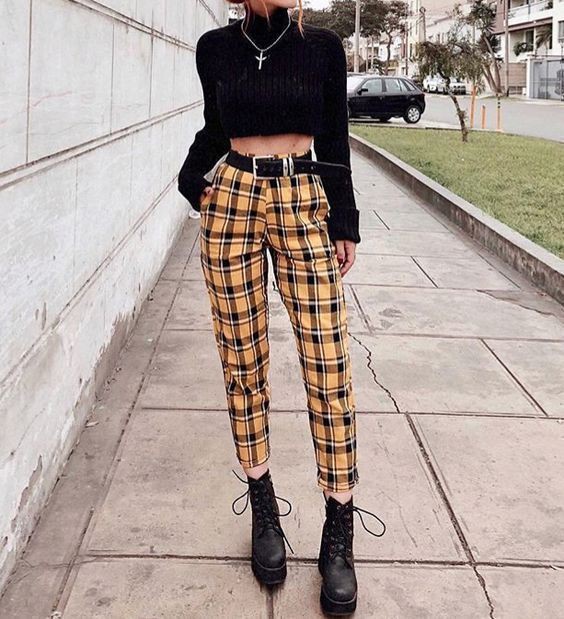 Nemo Smith tartan matching outfit, wardrobe ideas, street fashion: Spring Outfits,  Tartan  