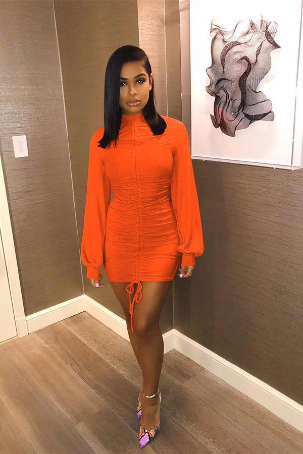 Orange style outfit with cocktail dress, evening gown, party dress: party outfits,  Cocktail Dresses,  Evening gown,  Fashion photography,  Fashion show,  fashion model,  T-Shirt Outfit,  Orange Outfits,  Orange Dress  