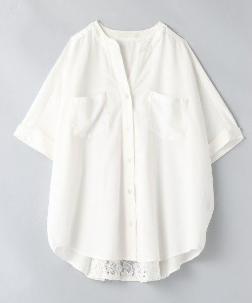 White colour outfit, you must try with dress shirt, blouse, shirt ...