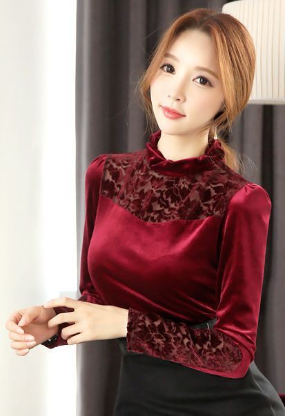 maroon shirt outfit women's