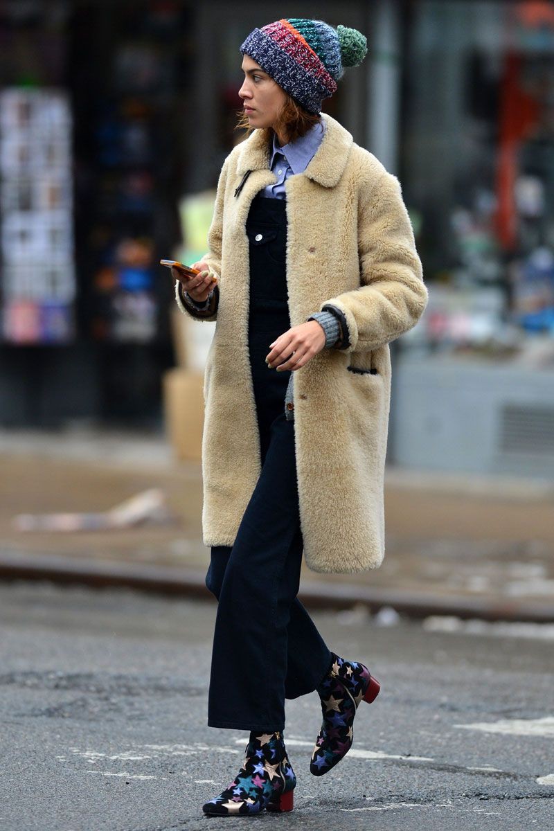 Alexa chung winter style, street fashion, fashion week, alexa chung ...