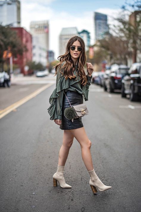 Instagram dress sock boots outfit, street fashion, fashion boot, boot socks