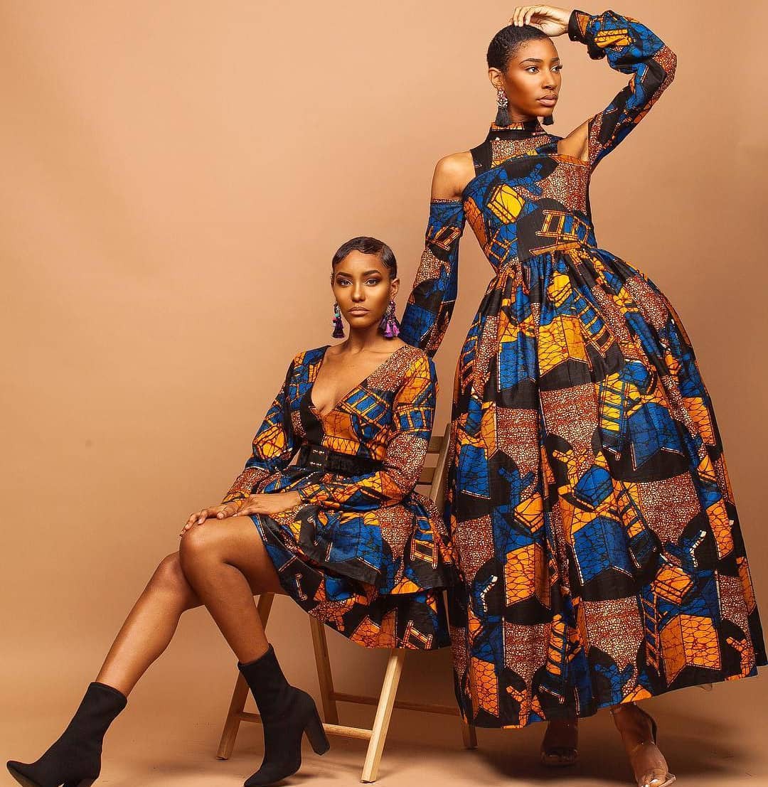 Cute  Outfit Inspiration For Black Women: Ankara Dresses,  Ankara Outfits,  African Dresses,  Ankara Inspirations,  Printed Dress,  Asoebi Special  