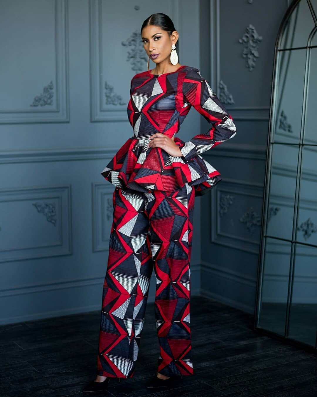 Hot Ankara Dress Inspiration For Female: African fashion,  Ankara Dresses,  Ankara Outfits,  African Attire,  African Outfits,  Asoebi Styles,  Colorful Dresses,  Printed Dress  